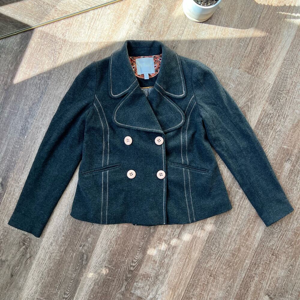 Anthropologie ett:twa Emiliana Peacoat